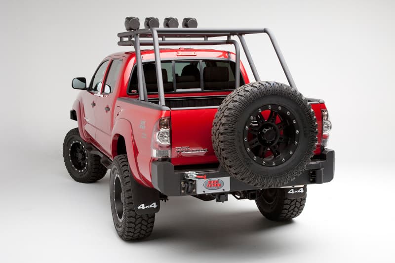 Body Armor 4x4 Tire Carrier for Tacoma 2" Square Tube Design Fits 35" Tire - Image 3