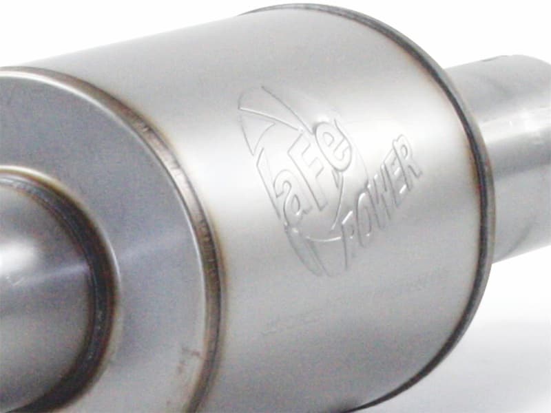 aFe Universal Aluminized Steel Performance Muffler with Perforated Core - Image 2