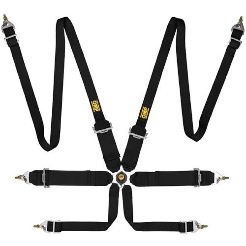 OMP Racing Harness for Vehicles First 3/2 Black