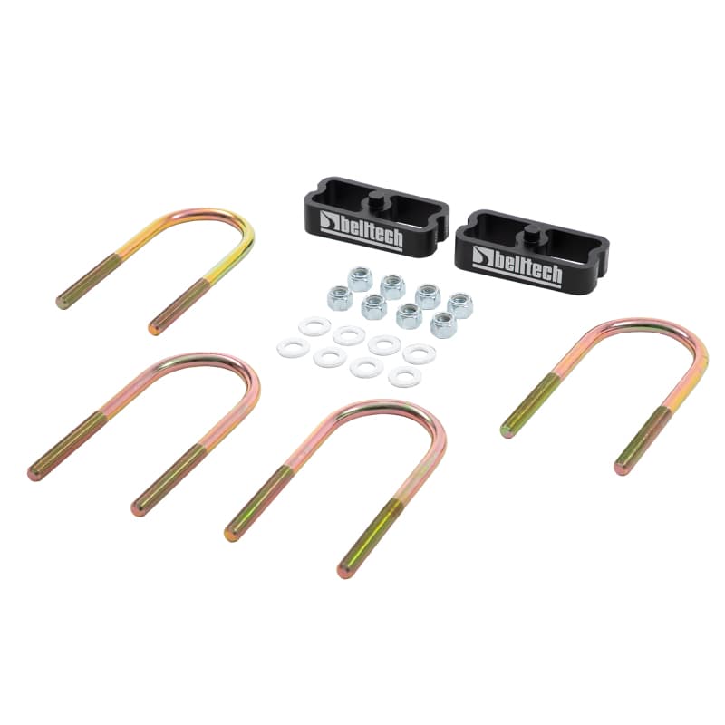 Belltech Lowering Block Kit for Mini Truck Extruded Aluminum High-Strength - Image 4