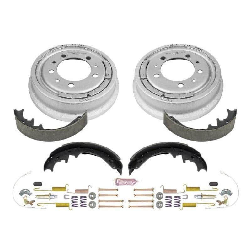 PowerStop Drum and Shoe Kit Stock Replacement Complete Brake Upgrade