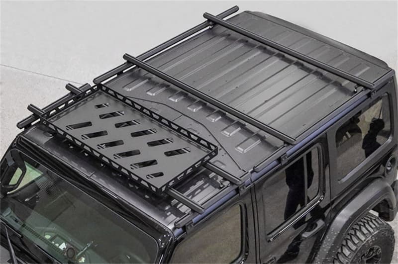 Dee Zee Hex Series Roof Rack for Jeep Wrangler JL 24" Front 60" Rear - Image 5