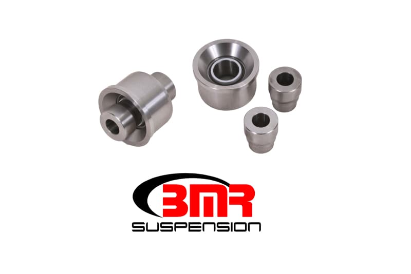 BMR Suspension Diff Bushing Kit for 1979-2004 Mustang CNC Stainless Steel Bea...