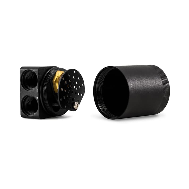 Mishimoto Baffled Oil Catch Can Kit for BMW N55 with Bronze Filter and CNC Lid - Image 4