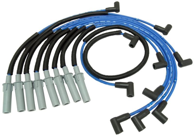 NGK Spark Plug Wire Set 53027 Ultra-Low Resistance Silicone Jacket