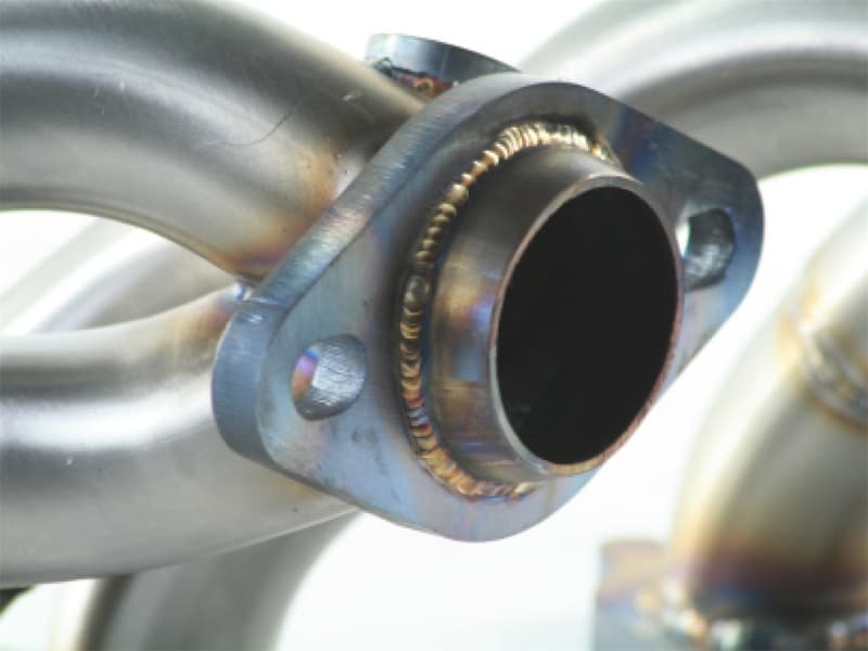 aFe Twisted Steel Performance Header for Chevy C6 14-Gauge 409 Stainless Steel - Image 4