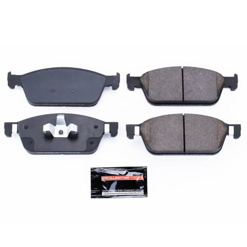 PowerStop Z23 Evolution Ceramic Brake Pads for Chevy C6 Low-Dust Carbon-Fiber