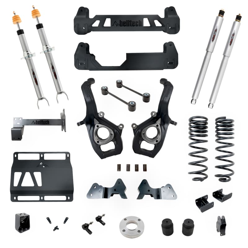 Belltech Suspension Lift Kit for 2019+ RAM 1500 4x4 with Adjustable Coilovers