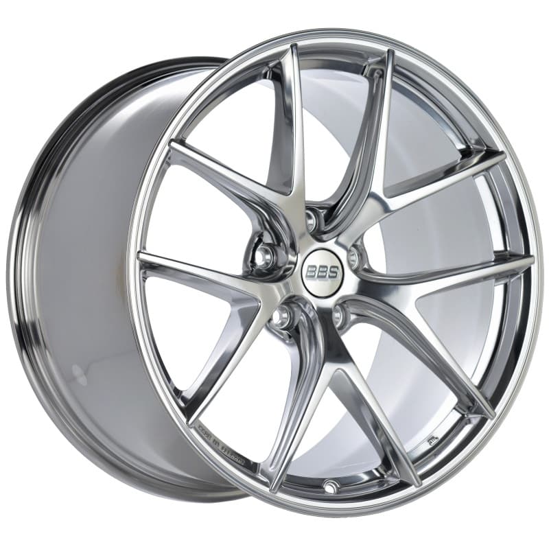 BBS CI-R 19x9 5x120 ET44 Ceramic Polished Rim Protector Wheel