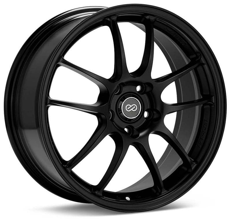 Enkei PF01 18x9 5x114.3 Matte Black Wheel 45mm Offset 75mm Bore - Image 2