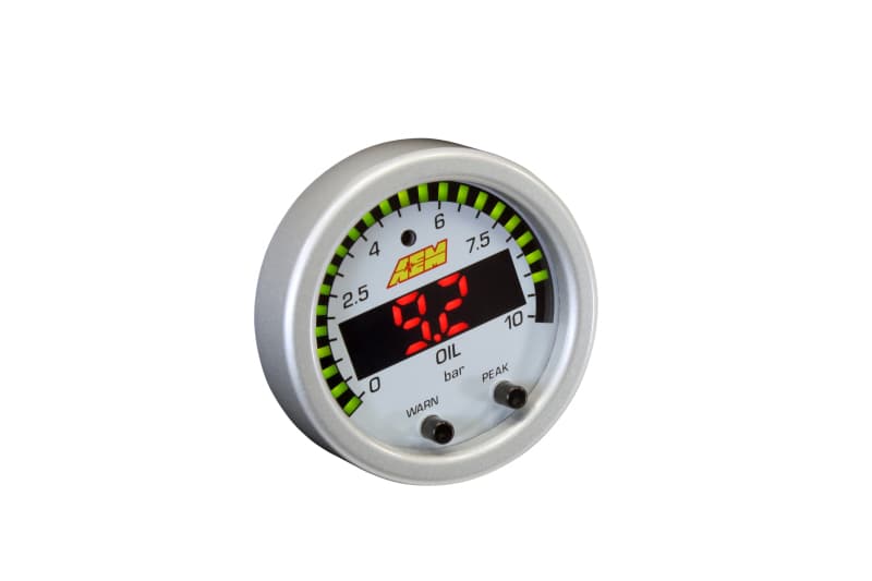 AEM X-Series Digital Gauge with AEMnet CAN-Bus and Programmable LEDs - Image 5
