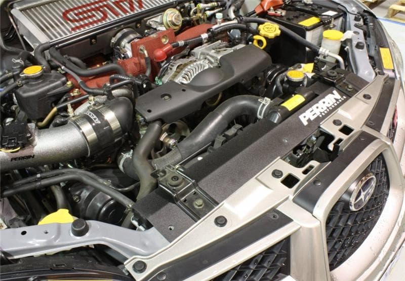 Perrin Performance Radiator Shroud for 02-07 Subaru WRX/STi Black - Image 2