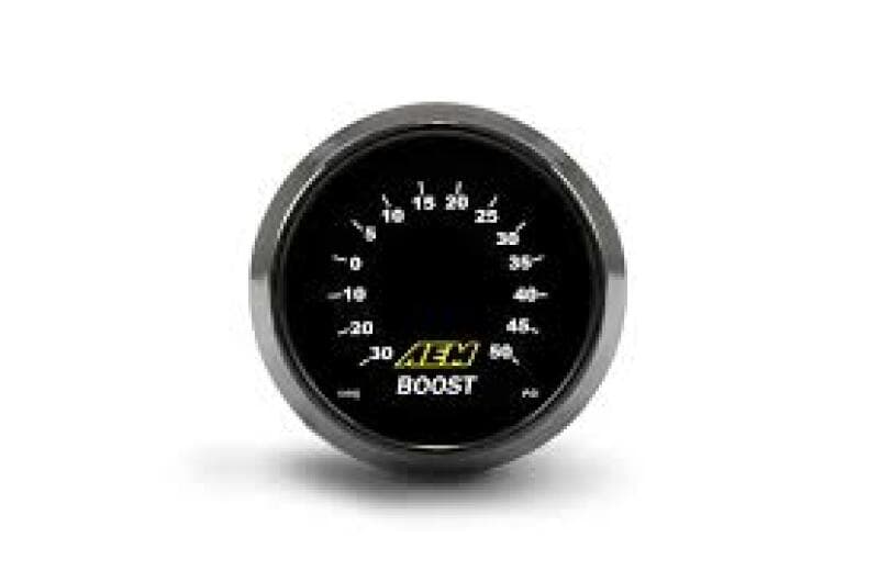AEM Digital Gauges with Brass Sensor Adapters and Vacuum Hose - Image 2