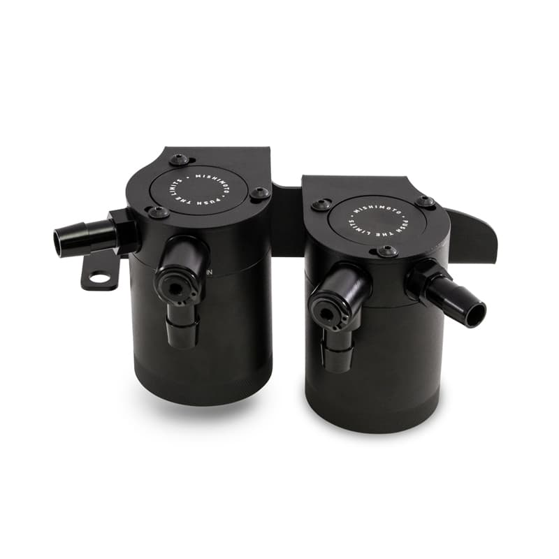 Mishimoto Baffled Oil Catch Can Kit for Infiniti G37 VQ37 Dual-Can Setup - Image 3