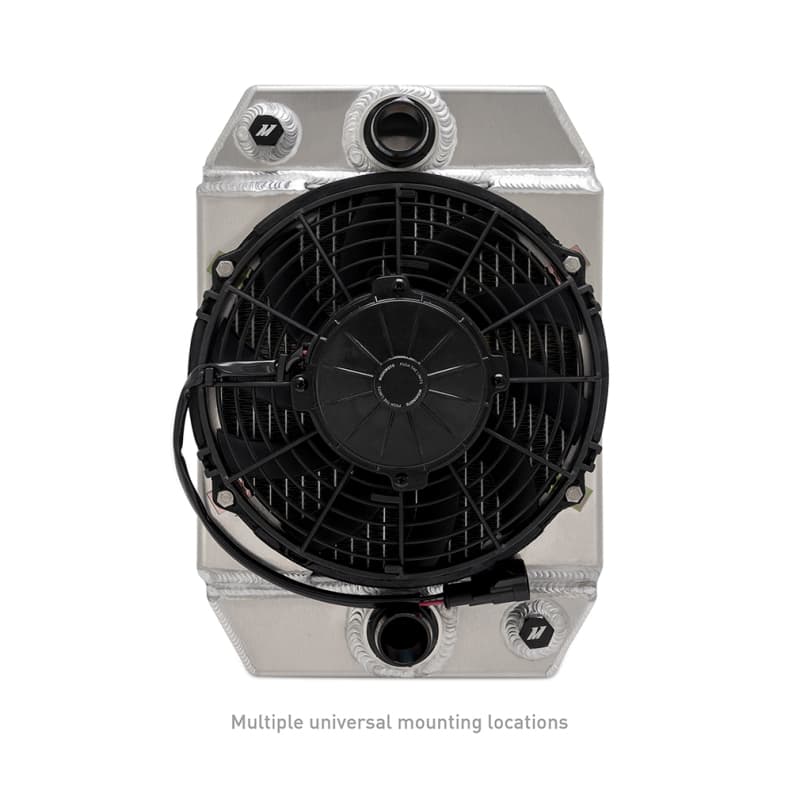 Mishimoto Aluminum Radiator for Drag Race Cars Universal with Threaded Inlet/... - Image 3