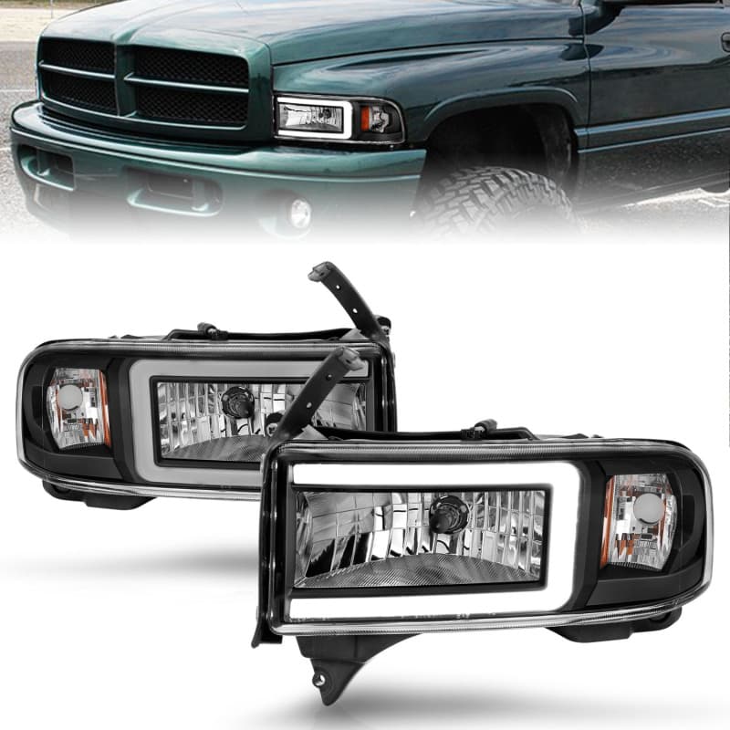 ANZO Crystal LED Headlights for Chevy C6 Clear Lens Replacement - Image 2