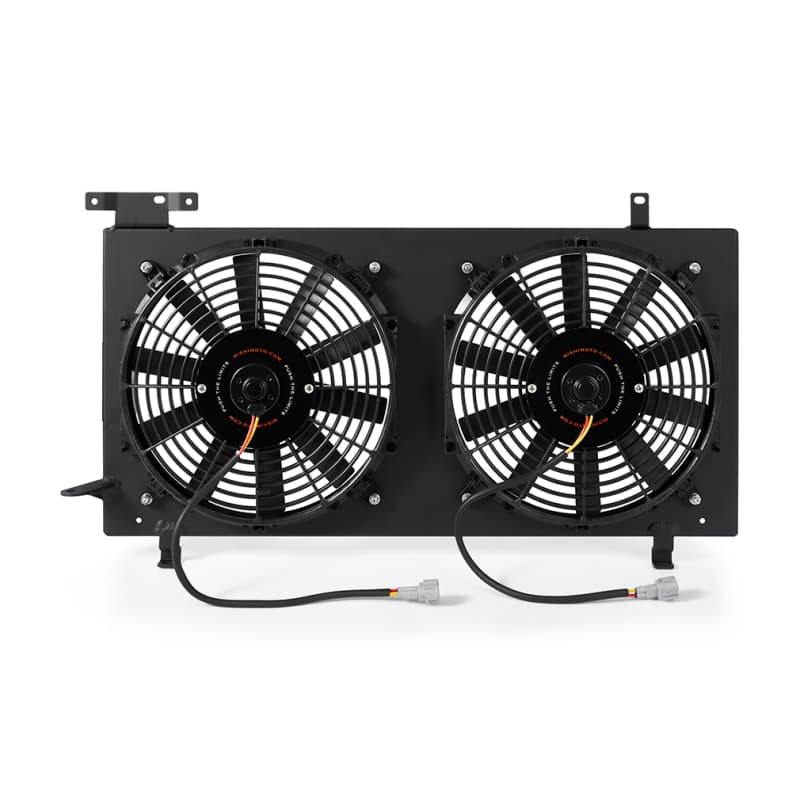 Mishimoto Fan Shroud Kit for Subaru WRX/STI Aluminum Dual 12-Inch Fans - Image 2