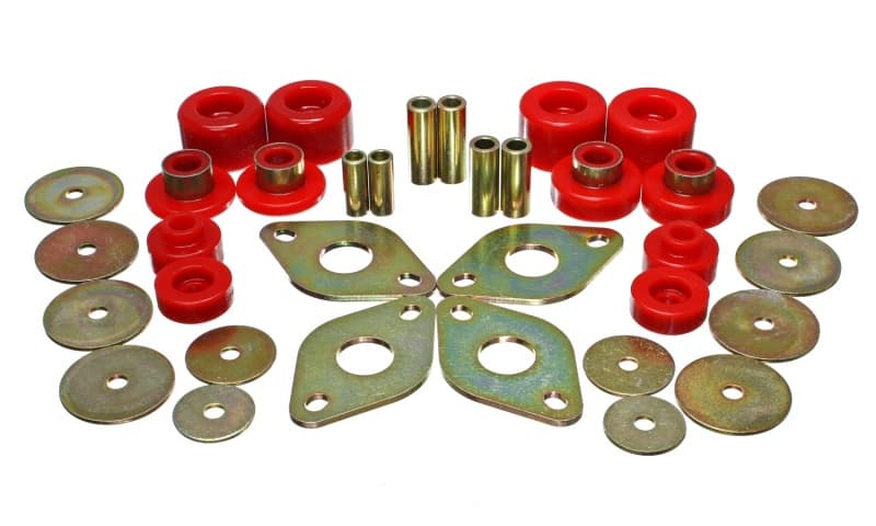 Energy Suspension Body Mounts Hyper-Flex Polyurethane for Truck Cab and Bed A...