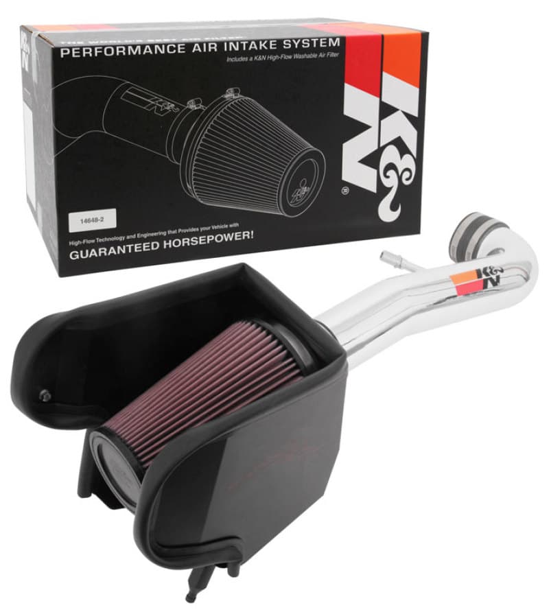 K&N Engineering Cold Air Intake for Chevy C6 Mandrel-Bent Aluminum Tube - Image 5