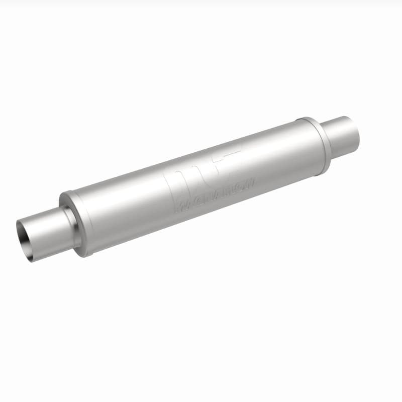 Magnaflow 4in Round Straight-Through Performance Muffler 4x4x18in Satin Finish - Image 4