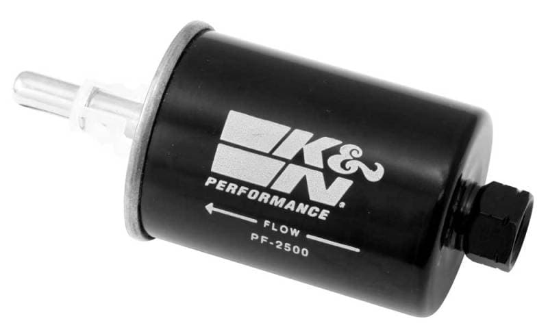 K&N Engineering Inline Fuel Filter High Flow Carbon Steel Housing PF-2500