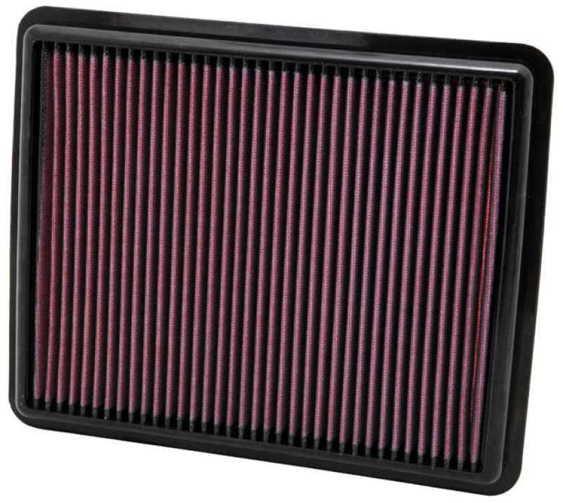 K&N Engineering Drop-In High-Flow Air Filter for Multiple Vehicles Reusable