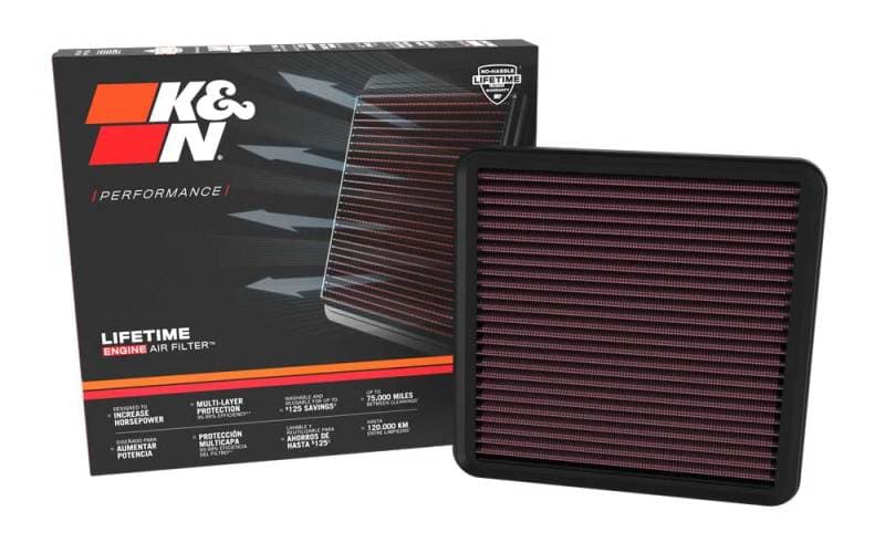 K&N Engineering Drop-In High-Flow Washable Air Filter 33-5131 - Image 4