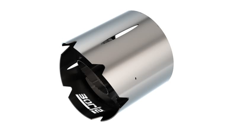Borla Exhaust Tip Universal 5" T-304 Stainless Steel Brushed Finish