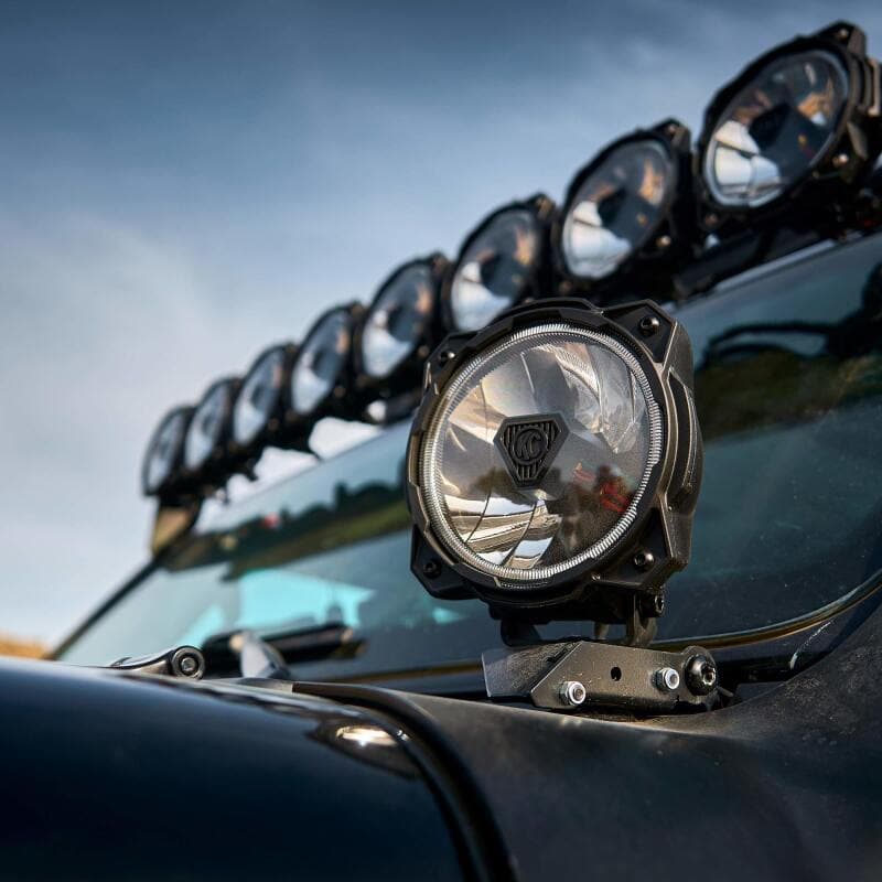 KC HiLiTES Gravity LED Titan 6" Wide-40 Beam Off-Road Lights with Titan Core - Image 4