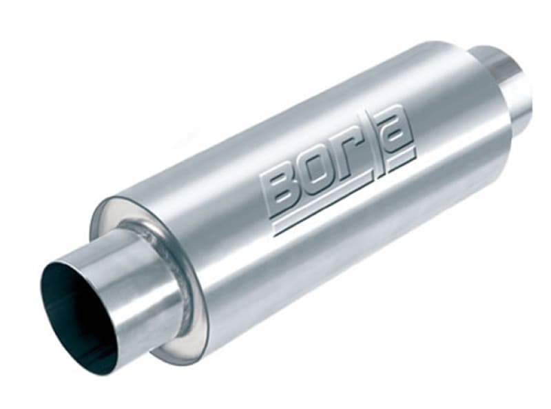 Borla XR-1 Muffler Offset Stainless Steel Patented Flow-Through Design