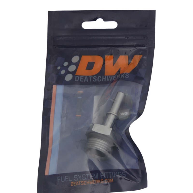 DeatschWerks Adapter Kit 10AN ORB Male to 5/16" Male EFI Quick Connect Titanium - Image 2