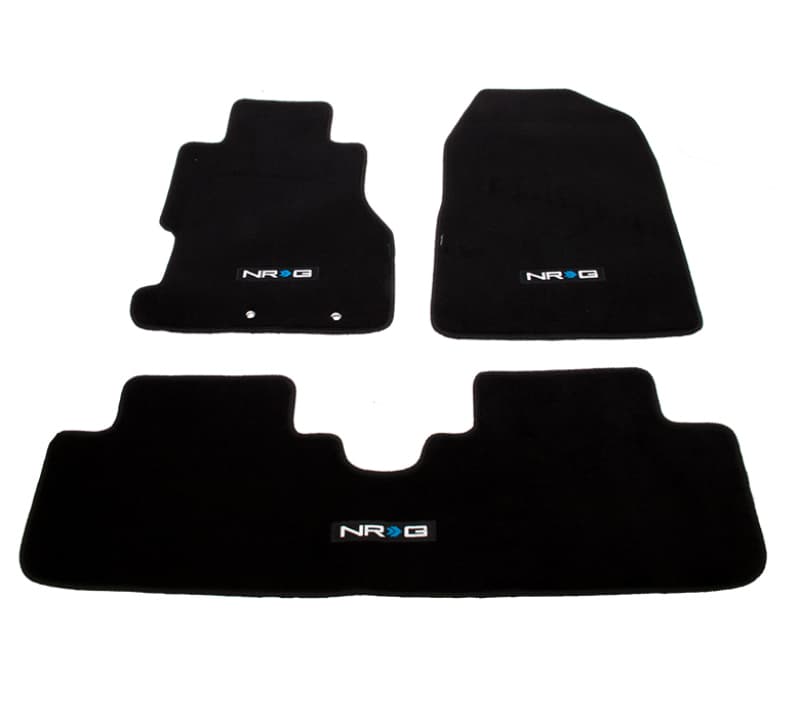 NRG Floor Mats for 02-03 Honda Civic Si 3DR Coupe - 3pc Set