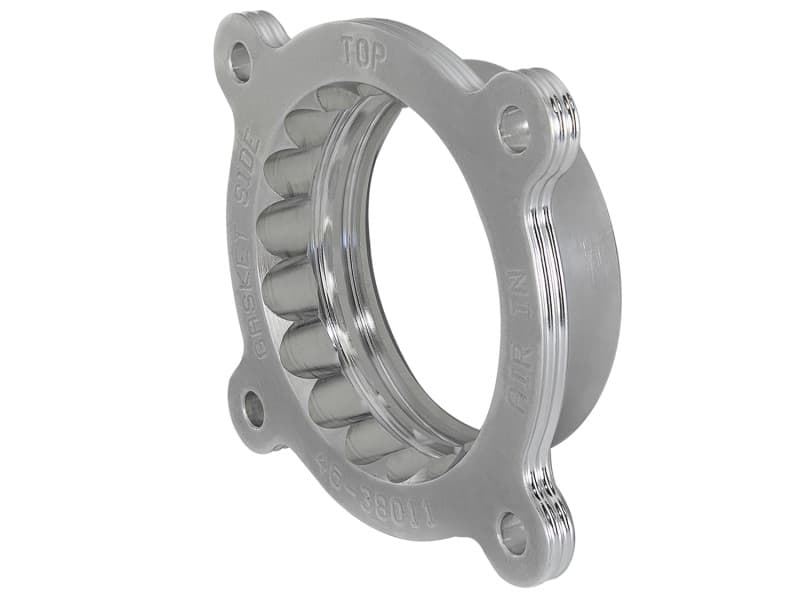 aFe Silver Bullet Throttle Body Spacer for Improved Airflow T-6061 Billet Alu... - Image 4