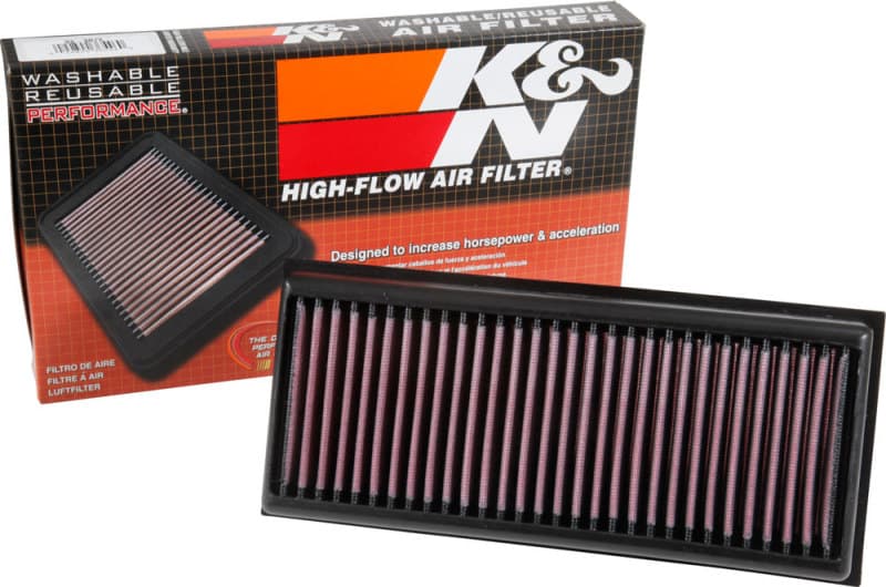 K&N Engineering Drop-In High-Flow Air Filter 33-3072 Reusable Washable - Image 4