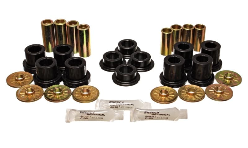 Energy Suspension Control Arm Bushings Hyper-Flex Polyurethane Front & Rear