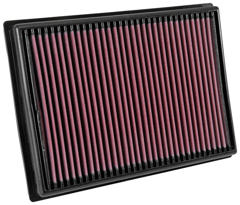 K&N Engineering Drop-In Air Filter Washable Reusable High-Flow for Multiple V...