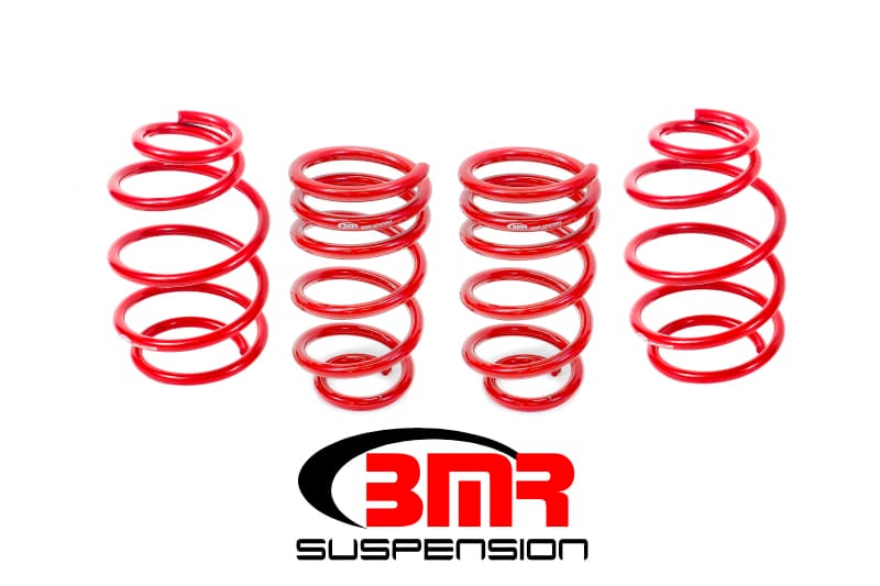 BMR Suspension Lowering Springs for 2010-2015 Camaro Chrome Silicon High-Tensile