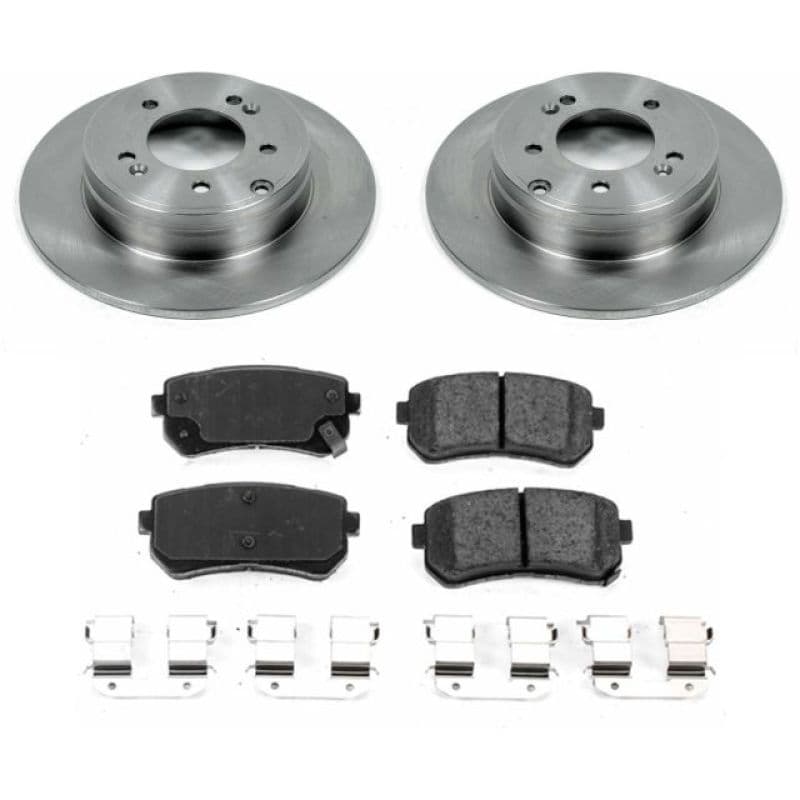 PowerStop Autospecialty Brake Kit with Z17 Ceramic Pads and Rotors