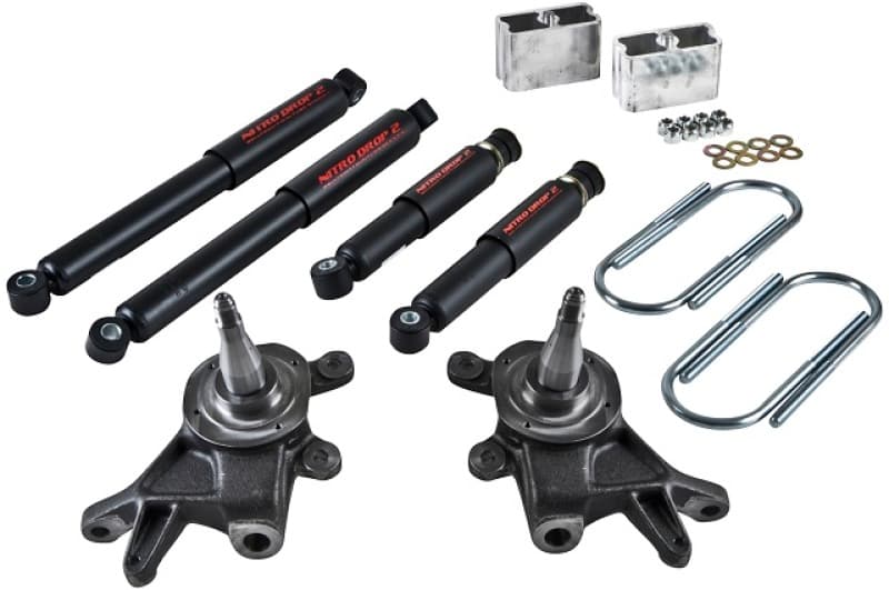 Belltech Lowering Kit for Sport Truck SUV with ND2 Nitro Drop 2 Shocks