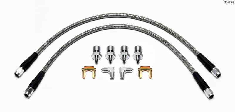 Wilwood Flexline Brake Hose Kit for 1965-1969 Ford Mustang Front