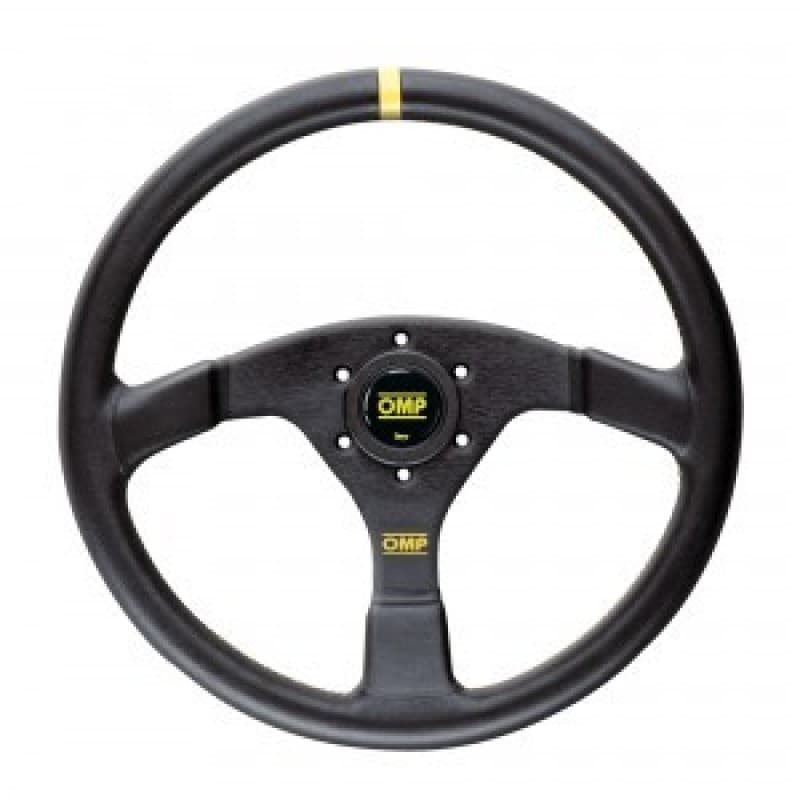 OMP Velocita Flat Steering Wheel 350mm Small Suede Black