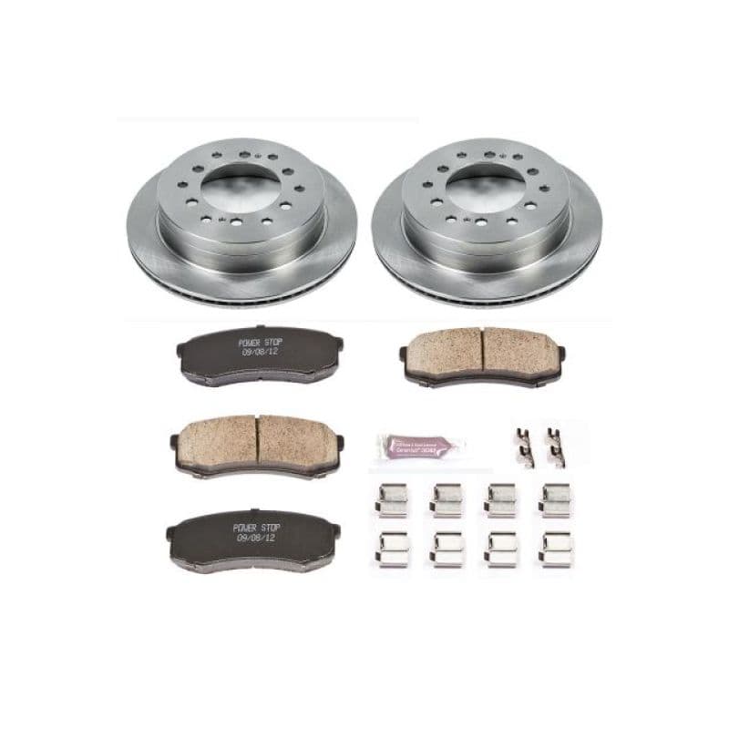 PowerStop Autospecialty Brake Kit with Z17 Ceramic Pads and Rotors