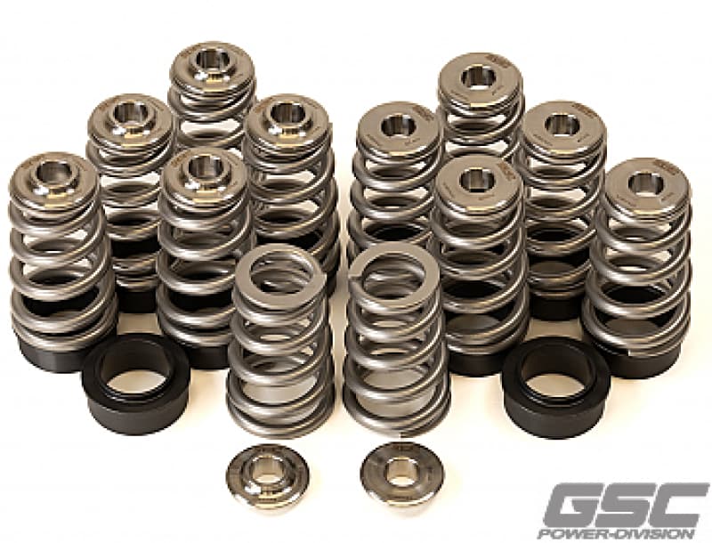 GSC Power Division Valve Spring Kit for Toyota G16E Conical Springs Ti Retainers