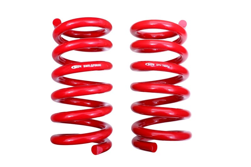 BMR Suspension Lowering Springs for Ford Mustang S550/S650 980 lb/in Chrome S...