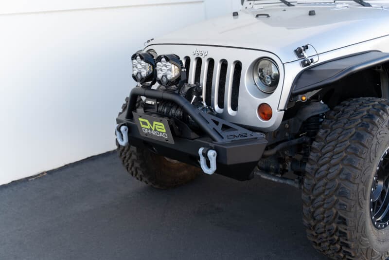 DV8 Offroad Flip-Up License Plate Bracket Fairlead Mounted - Image 4