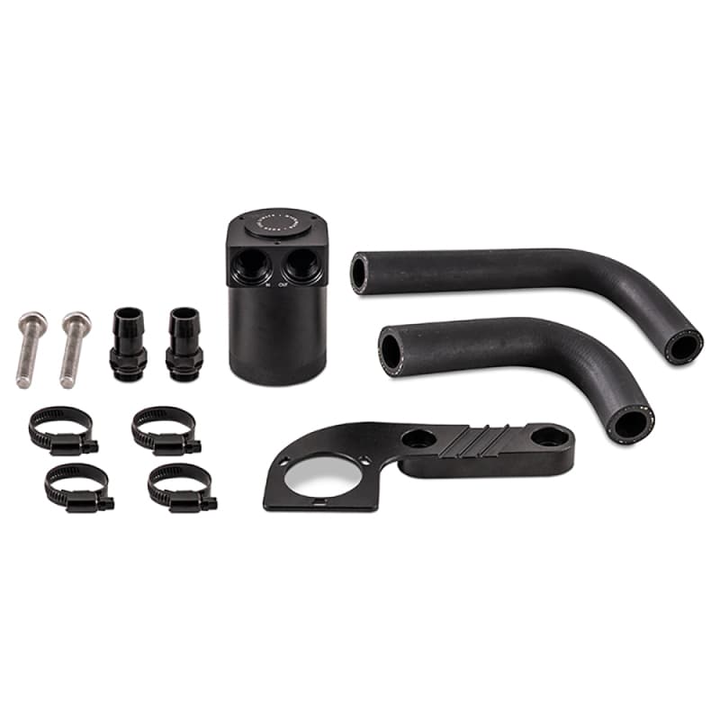 Mishimoto Oil Catch Can Kit for BMW M3/M4 2015-2020 2-Port Baffled 50-Micron ... - Image 2