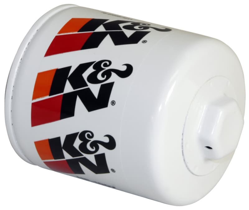 K&N Engineering Oil Filter HP-1007 with Welded Hex Nut for Quick Removal