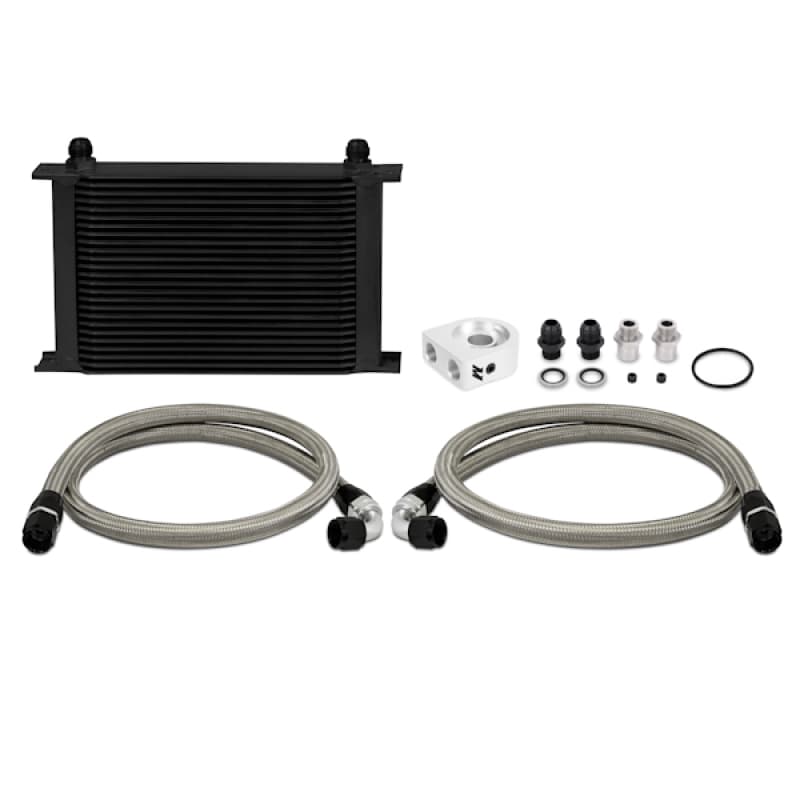 Mishimoto Oil Cooler Kit Universal 25-Row Billet Aluminum Sandwich Plate - Image 4