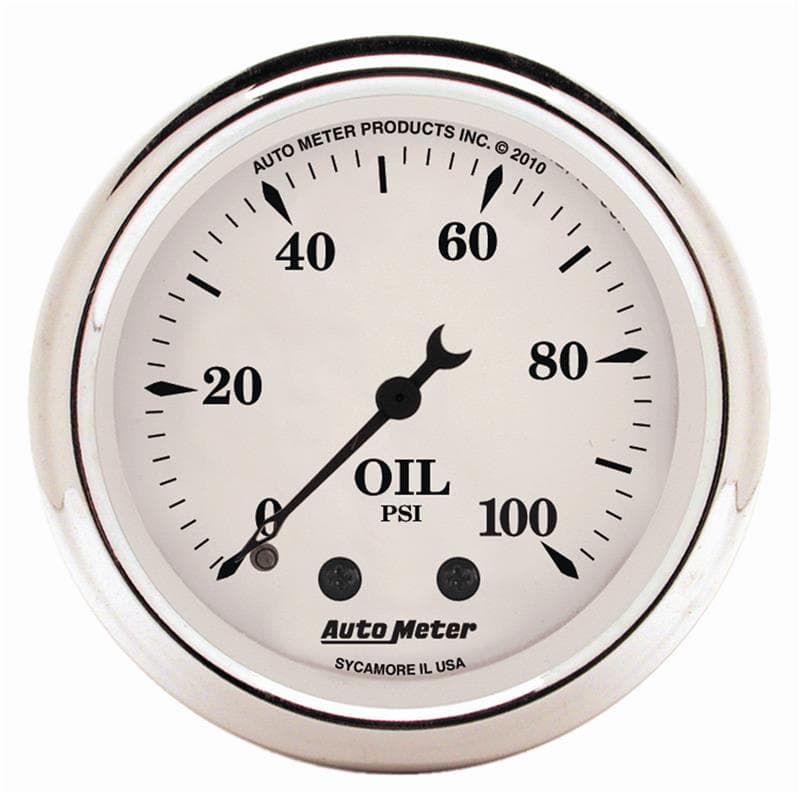 AutoMeter Mechanical Oil Pressure Gauge 1/8" NPT Connection
