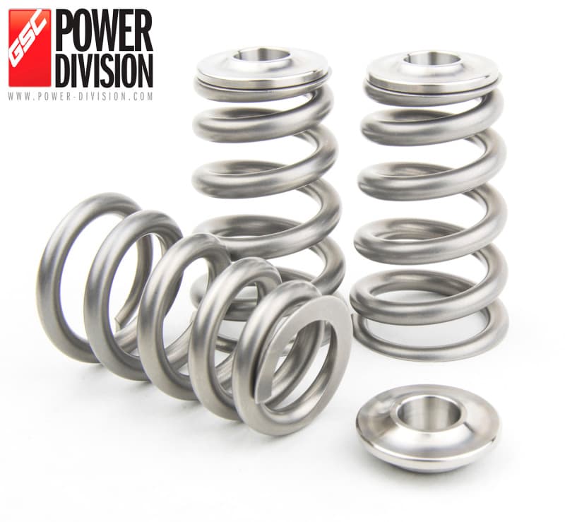 GSC Power Division Valve Spring Kit for Toyota 2JZ Conical Springs Ti Retainers